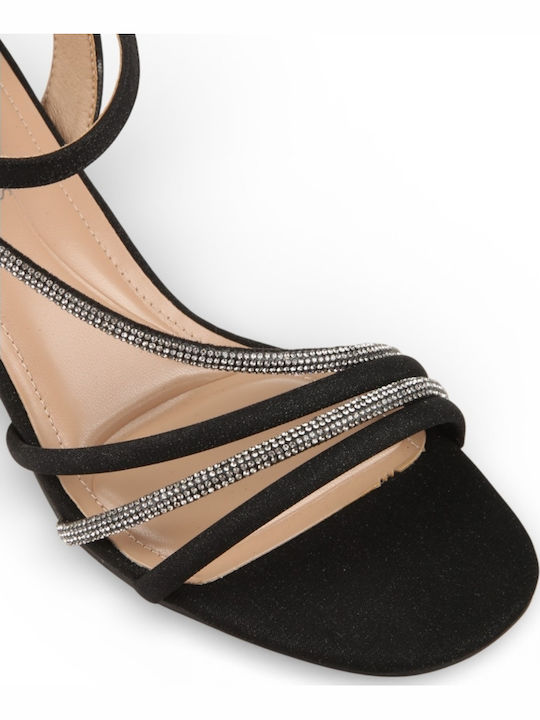Sandals with Strass Black