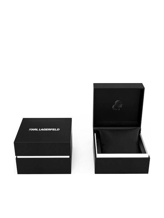 Karl Lagerfeld Womens Watch 28mm Battery with Gold Metal Bracelet