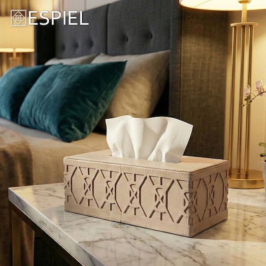 Espiel Espiel Tissue-Halter Beiges 24x13x8,5cm FER206 Espiel Espiel Tissue-Halter Beiges 24x13x8,5cm FER206