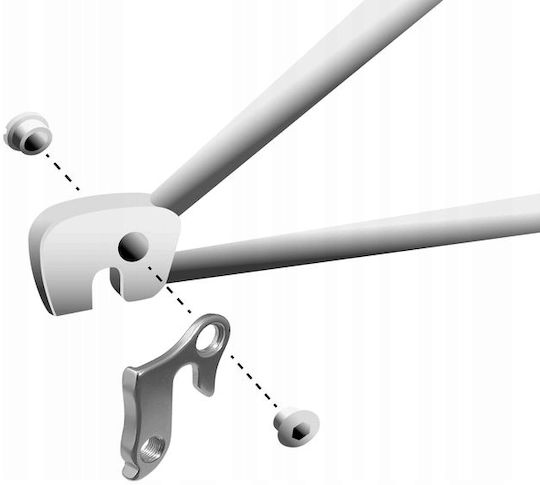Suport Schimbător Spate Aluminiu Cadre Gw-5a
