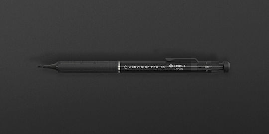 Kayou Plus Aim Vision Pro Drafting Pencil 0,5mm Meteor Black Kamp-aipbk 4573603630012