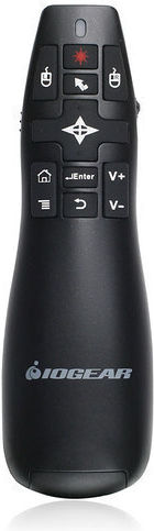 Iogear Presenter με Κόκκινο Laser σε Κόκκινο Χρώμα 881317511621