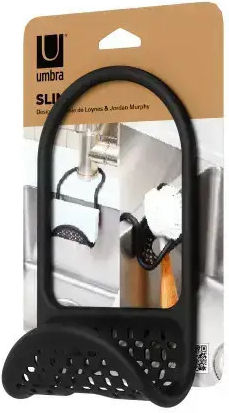 Umbra Sinkin Metallic White Sink Strainer