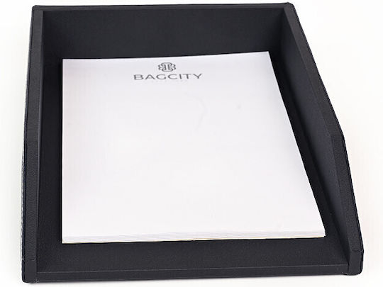 Bagcity Δίσκος Εγγράφων Α4 Μπλέ Δέρμα 10sjgv10 1010-03