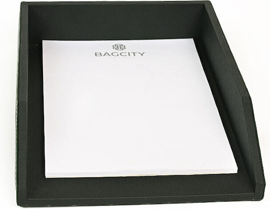 Bagcity Ablagekorb A4 Grünes Leder 10gqau10 1010-27
