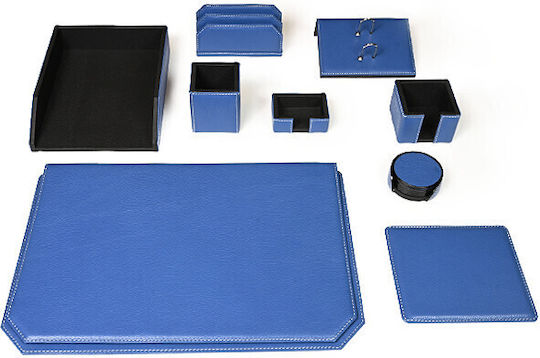 BagCity Desk Set with Desk Pad and Notebook 9 Pieces