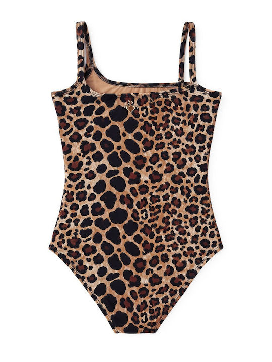 SugarFree Costum de Baie Întreg Maro pentru Copii
