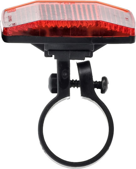 Reflective Bicycle Seat Children Red Black Mount 25.4 Mm