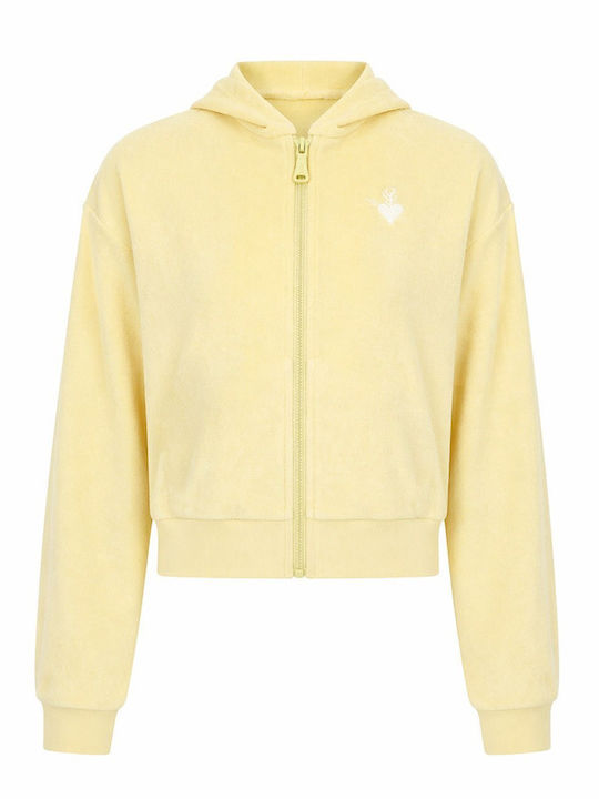 Sweatshirt Für Damen Mit Kapuze Gelbe