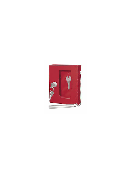 WeDo Metal Wall Key Box with Lock 15x4x12cm
