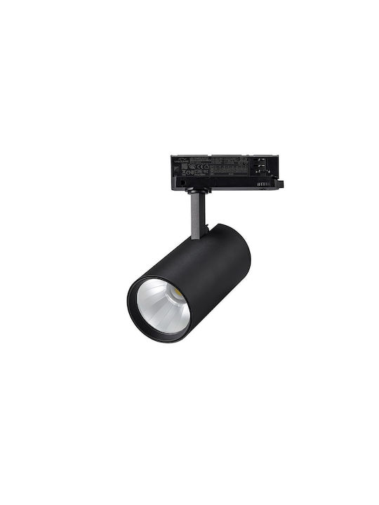 VK Lighting Black LED Pendant Ceiling Light with Warm White Light Rail 8.5x36x16.5cm