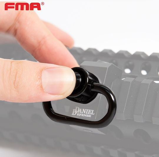 Αορτιριουχος Soft Fma Qd Sling Swivel Black