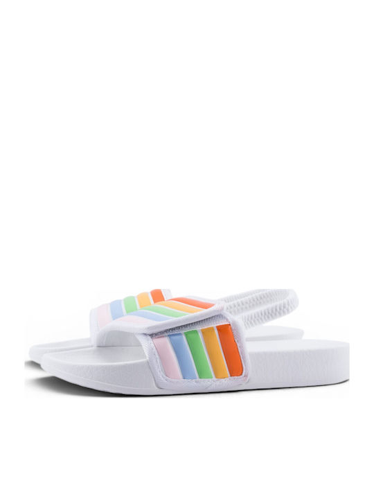 Kids' Flip Flops White