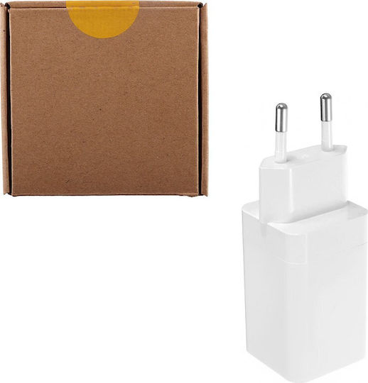 Realme Charger with Built-in Cable 20W White (AK779GB)