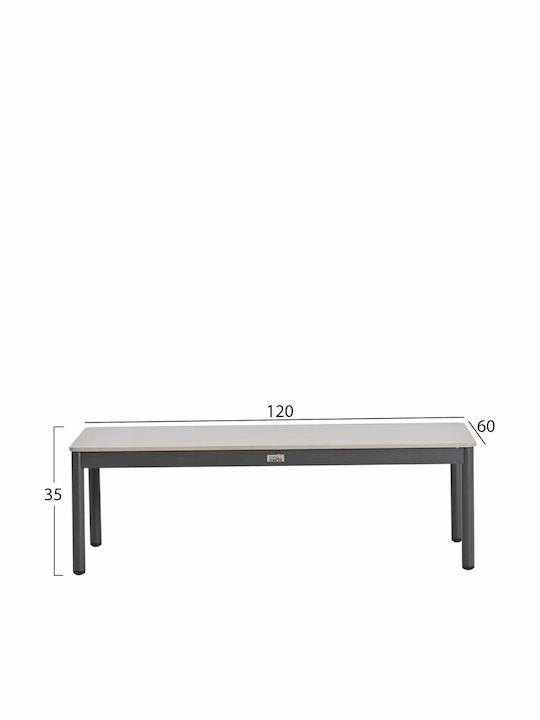 Garten- und Outdoor-Möbelsets 4 Stück Grau