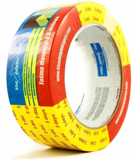 Blaues Dolphin Papiertape 38mmx50m 3-Tage