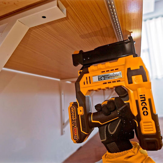 Ingco Battery Brad Nailer Gun 20V 1x2Ah for Nails