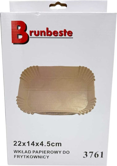 Rectangular Fryer Napkins 22x14cm 100 Pieces 3761