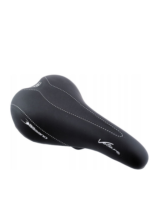 Selle Bassano Fahrradsattel Schwarz 280 x 155 mm