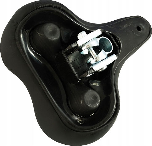 Selle Bassano Bicycle Saddle Black 245 x 225 mm