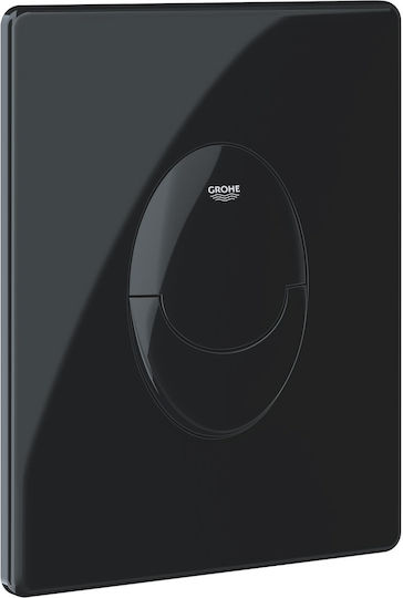 Grohe Skate Плоча за тоалетни чинии Двойно промиване Glossy Black