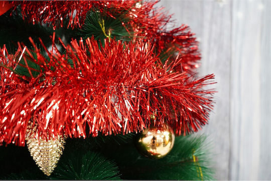 Alista Home Χριστουγεννιάτικη Γιρλάντα Πλαστική Κόκκινη 11x200cm