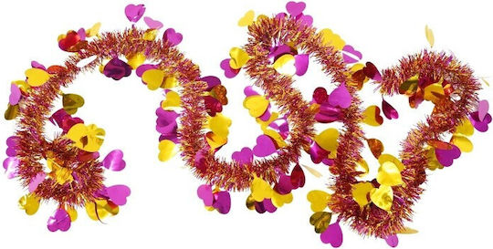 Alista Home Christmas Garland Plastic Gold 9x9cm