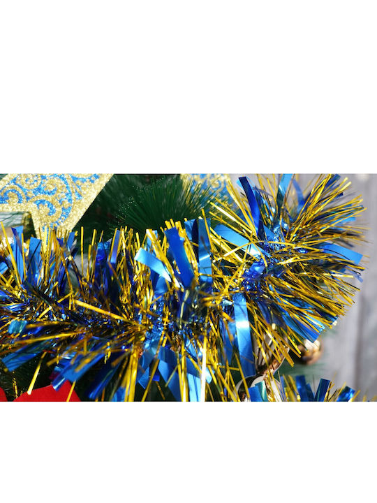 Alista Home Ghirlandă De Crăciun Din Plastic Albastră 11x200cm