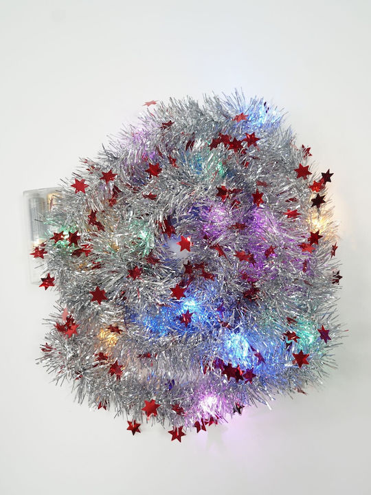 Alista Home Ghirlandă Iluminată Din Plastic Roșie 5x200cm