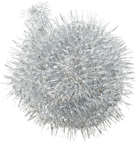 Alista Home Ghirlandă De Crăciun Din Plastic Argintie 8x200cm