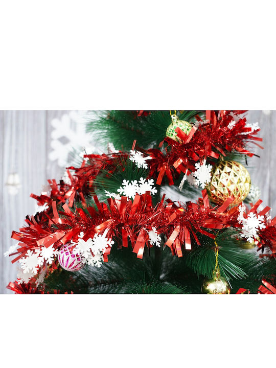 Alista Home Weihnachtsgirlande Kunststoff Rote 9x9cm