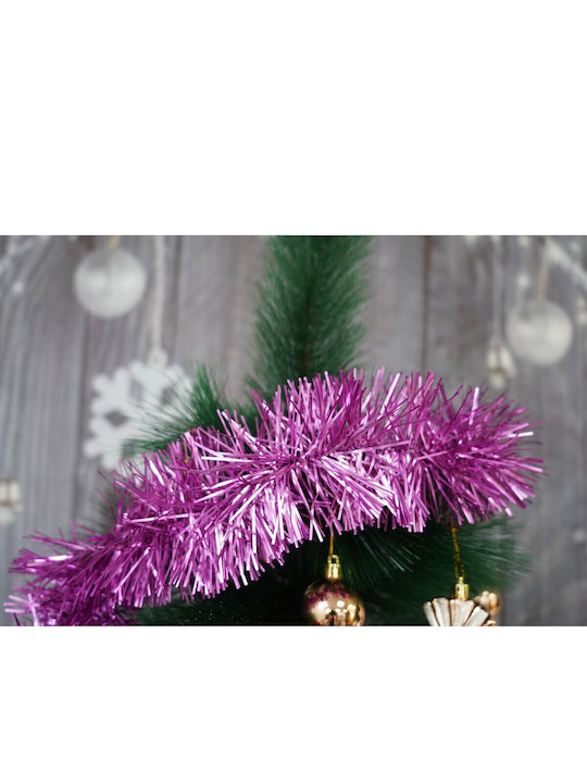 Alista Home Ghirlandă De Crăciun Din Plastic Roz 9x200cm