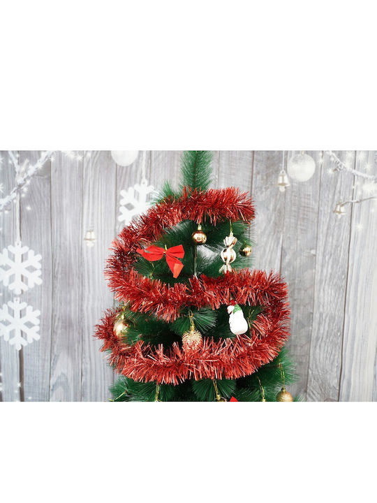 Alista Home Weihnachtsgirlande Kunststoff Rote 9x200cm