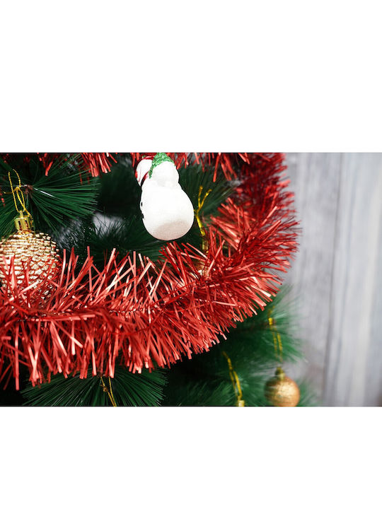 Alista Home Weihnachtsgirlande Kunststoff Rote 9x200cm