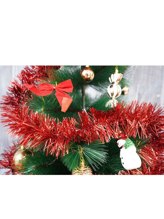 Alista Home Weihnachtsgirlande Kunststoff Rote 9x200cm