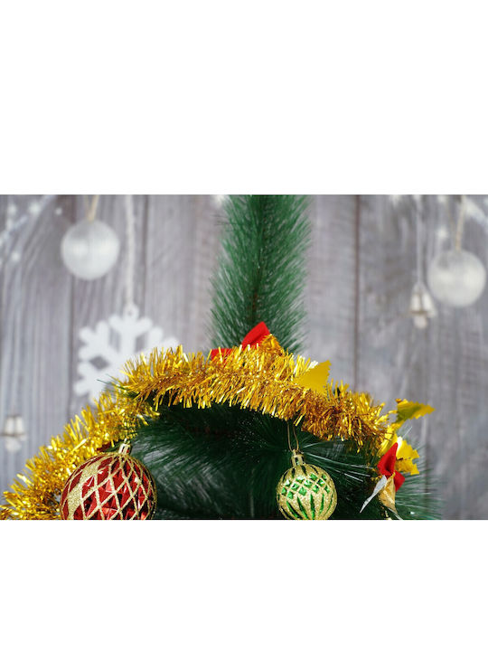 Alista Home Weihnachtsgirlande Kunststoff Gold 9x5cm