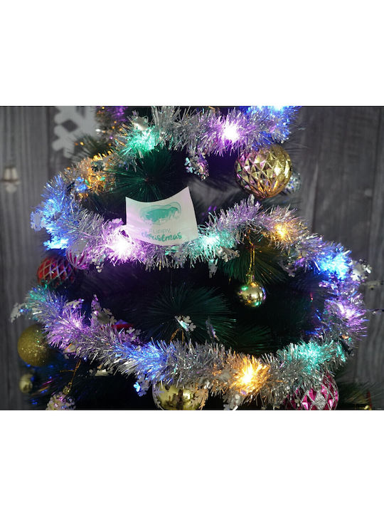 Alista Home Ghirlandă Iluminată Din Plastic Argintiu 5x200cm