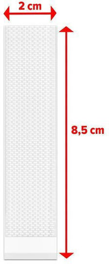 Tesa Powerstrips Самозалепваща Лента С Кука И Примка Бяла 4мx2мм 8бр