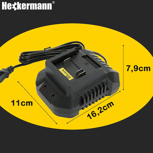 Heckermann Daewoo Ladegerät Für Werkzeugbatterien 20V