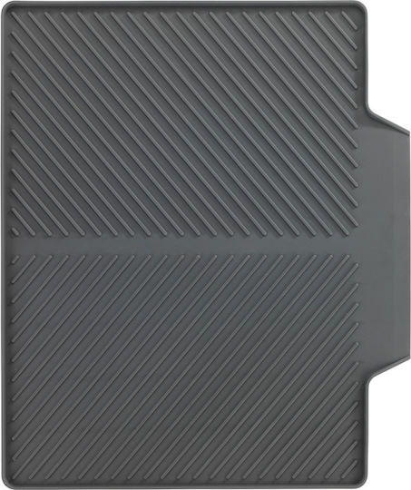 Wenko Επιφάνεια Στεγνώματος Πλαστικό Γκρι 40x34x3cm Wenko Επιφάνεια Στεγνώματος Πλαστικό Γκρι 40x34x3cm