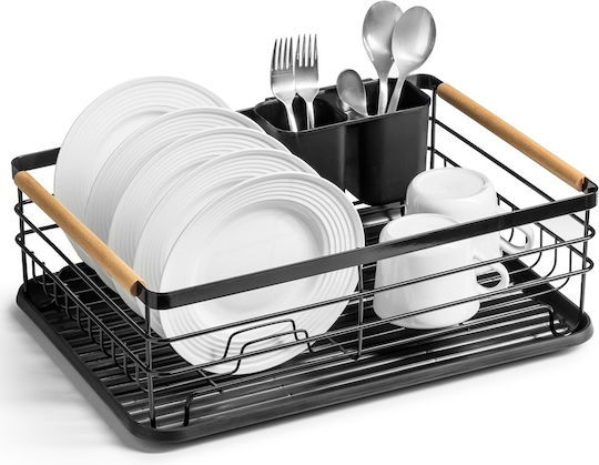 Vilde Sink Strainer Inox Black 43x32x14.5cm