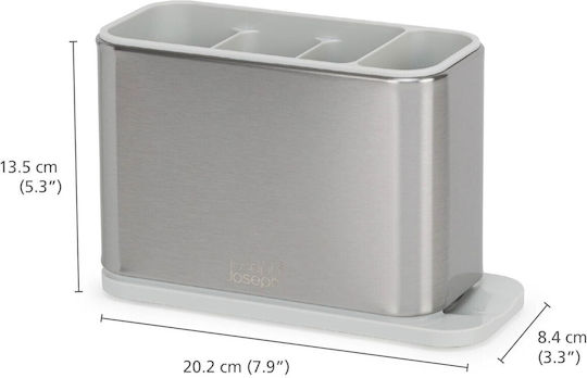 Joseph Joseph Cutlery Drainer Inox Gray 20.2x8.4x13.5cm