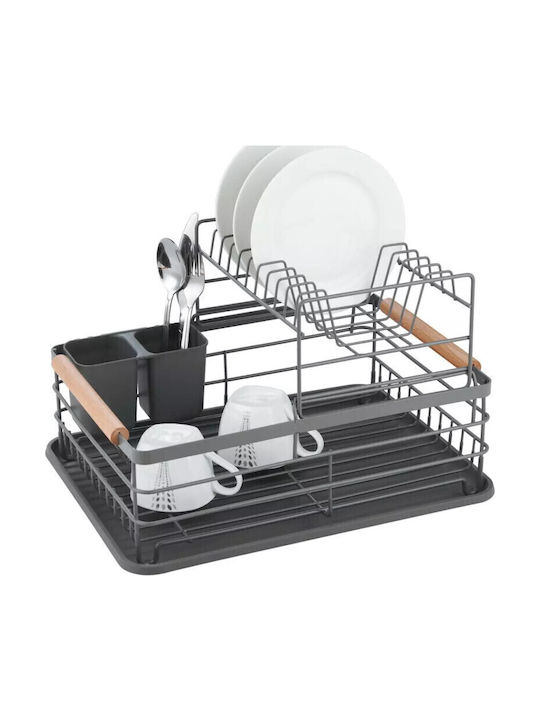 KING Hoff Metallic Gray Sink Strainer 43x32x27cm