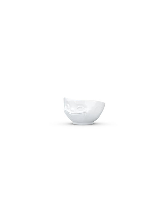 58Products Grinning Μπωλ Σερβιρίσματος Στρογγυλό από Πορσελάνη Λευκό 58Products Grinning Μπωλ Σερβιρίσματος Στρογγυλό από Πορσελάνη Λευκό