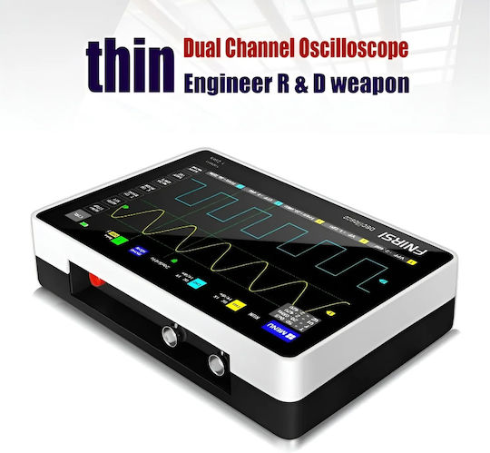 Fnirsi FNR-1013D Oscilloscope with Analog Channels and 7" Screen
