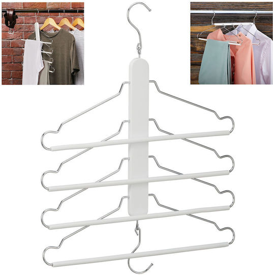 Relaxdays White Clothes Hanger 10032590 Relaxdays White Clothes Hanger 10032590
