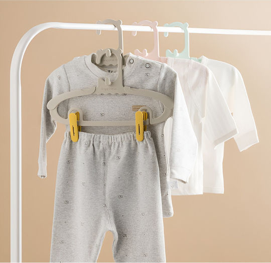 Alista Home Cârlig De Dulap Pentru Pantaloni Din Plastic Verde 126718 10 Bucăți