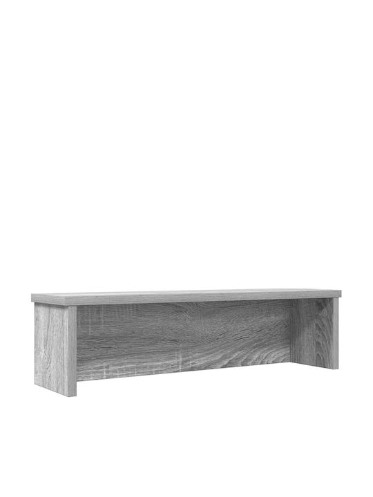 Vidaxl Raft de Bucătărie Suprapus Gray Sonoma 60x15x16 cm Gri