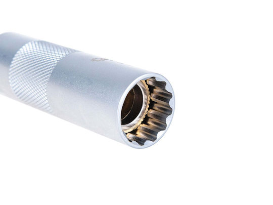 Geko Bit Steckschlüssel 16mm 3/8" Antriebsgröße Kardangelenk Dünne Wände Crv