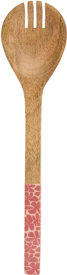 Set Bamboo Ustensile de Servire 2 Bucăți Portocalii